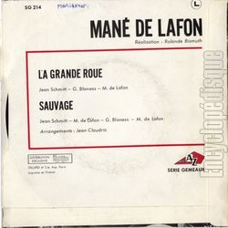 [Pochette de La grande roue (Man DE LAFON) - verso]