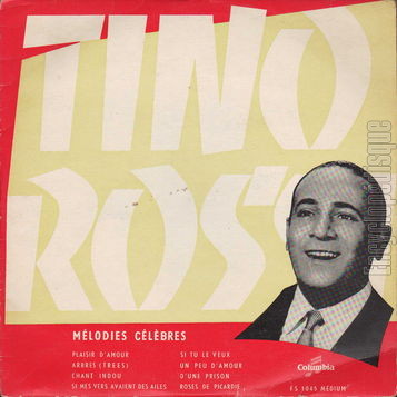 [Pochette de Mlodies clbres (Tino ROSSI)]