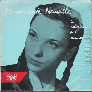 [Pochette de La collgienne de la chanson (Marie-Jose NEUVILLE)]