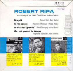 [Pochette de Magali (Robert RIPA) - verso]