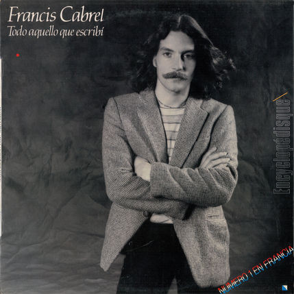 [Pochette de Todo aquello que escribi (Francis CABREL)]