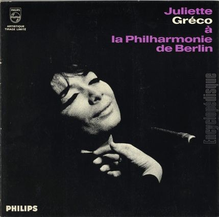 [Pochette de Juliette Grco  la Philharmonie de Berlin (Juliette GRCO)]