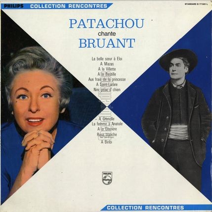 [Pochette de Patachou chante Bruant (PATACHOU)]