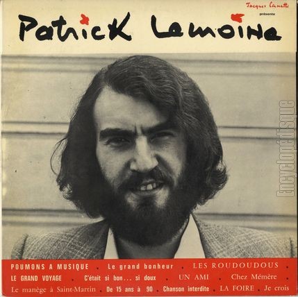 [Pochette de Patrick Lemoine (Patrick LEMOINE)]