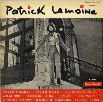 [Pochette de Patrick Lemoine (Patrick LEMOINE) - verso]