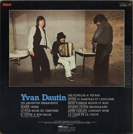 [Pochette de Quand j’tais dromadaire (Yvan DAUTIN) - verso]