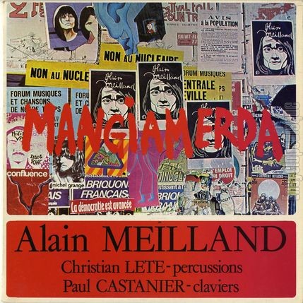 [Pochette de Mangiamerda (Alain MEILLAND)]