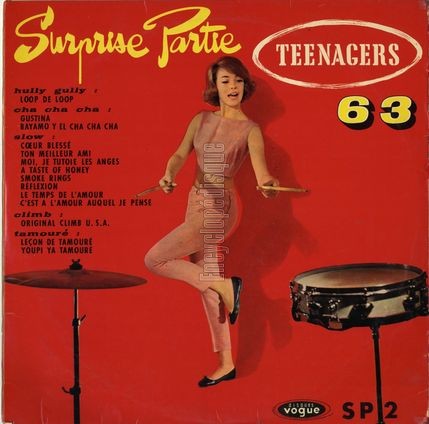 [Pochette de Surprise partie teenagers 63 (COMPILATION) - verso]