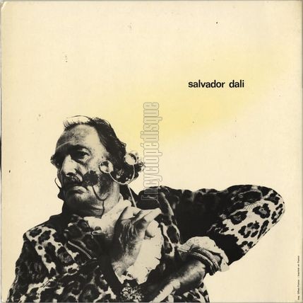 [Pochette de Je suis fou de Dali ! (Salvador DALI) - verso]