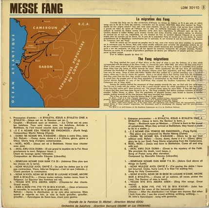 [Pochette de Messe Fang (DOCUMENT) - verso]