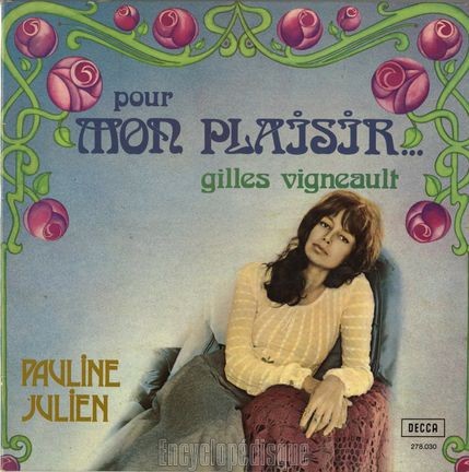 [Pochette de Pour mon plaisir… - Gilles Vigneault - (Pauline JULIEN)]