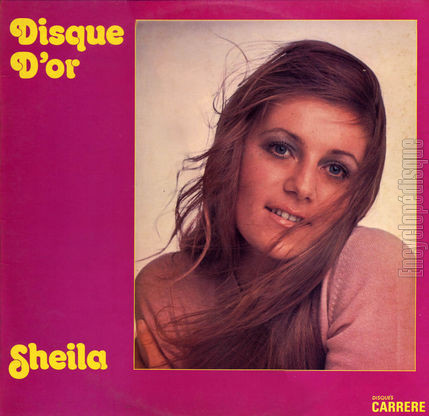 [Pochette de Disque d’or (SHEILA)]