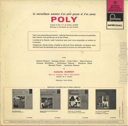 [Pochette de Poly (T.V. (Tlvision)) - verso]