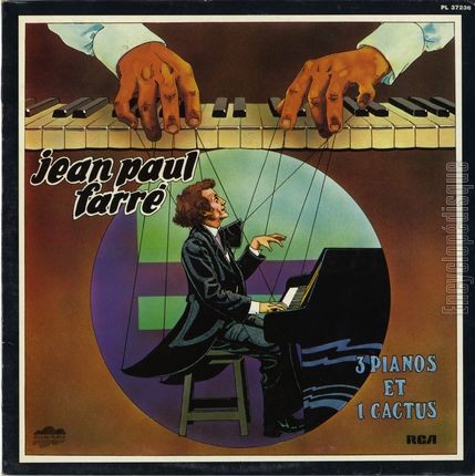 [Pochette de 3 pianos et 1 cactus (Jean-Paul FARR)]