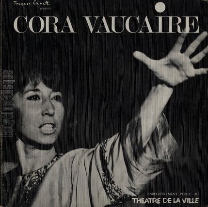 [Pochette de Enregistrement public au Thtre de la Ville (Cora VAUCAIRE)]