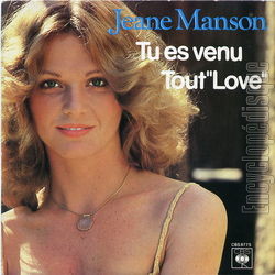 [Pochette de Tu es venu (Jeane MANSON)]