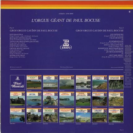 [Pochette de L’orgue gant de Paul Bocuse (Paul BOCUSE) - verso]