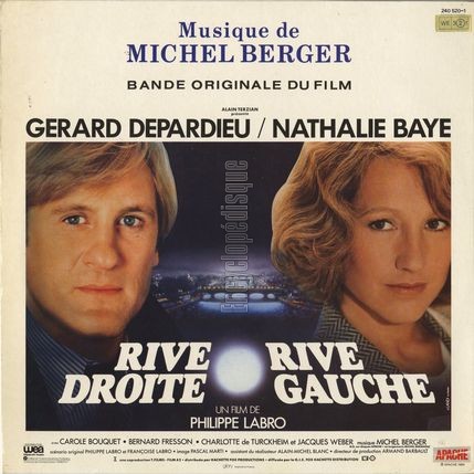 [Pochette de Rive droite, rive gauche (B.O.F.  Films ) - verso]