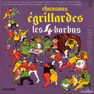 [Pochette de Chansons grillardes (Les QUATRE BARBUS)]