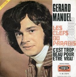 [Pochette de Les clefs du paradis (Grard MANUEL)]