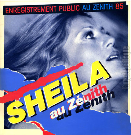 [Pochette de Sheila au Znith (SHEILA)]