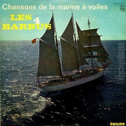 [Pochette de Chansons de la marine  voile (Les QUATRE BARBUS)]