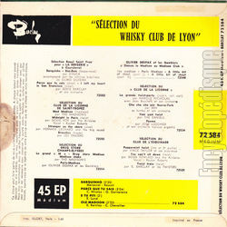 [Pochette de Slection du Whisky Club de Lyon (COMPILATION) - verso]