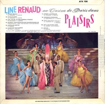 [Pochette de Plaisirs (Line RENAUD) - verso]