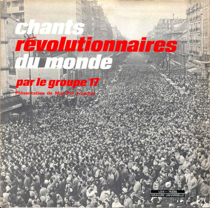 [Pochette de Chants rvolutionnaires du monde ( 17 )]