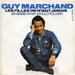 [Pochette de Les filles on n’sait jamais (Guy MARCHAND)]