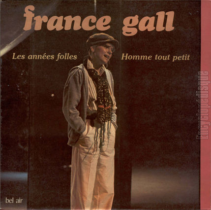 [Pochette de Homme tout petit / Les annes folles (France GALL)]