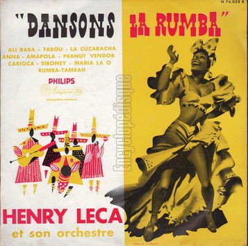 [Pochette de Dansons la rumba (Henry LECA)]