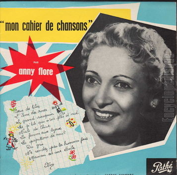 [Pochette de Mon cahier de chansons (Anny FLORE)]