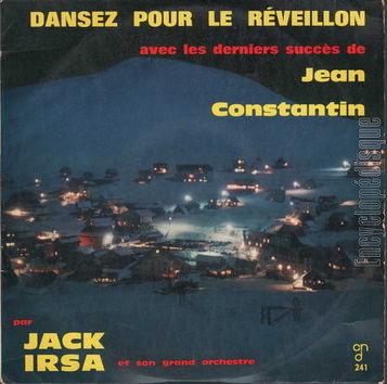 [Pochette de Dansez pour le rveillon avec les derniers succs de Jean Constantin (Jack IRSA)]