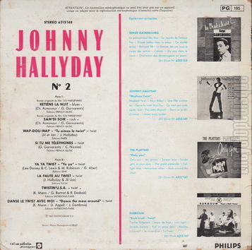 [Pochette de Retiens la nuit (Johnny HALLYDAY) - verso]