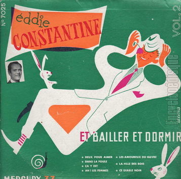 [Pochette de Et bailler et dormir (Eddie CONSTANTINE)]