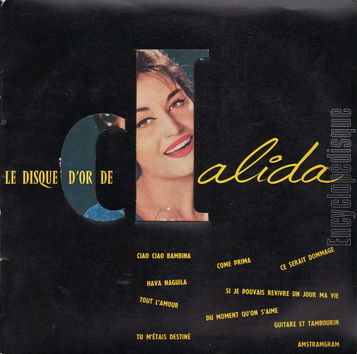 [Pochette de Le disque d’or de Dalida (DALIDA)]