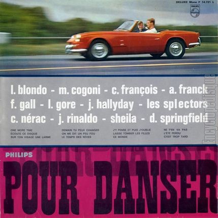 [Pochette de Pour danser  Triumph Spitfire  (COMPILATION)]