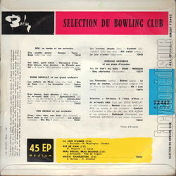 [Pochette de Slection du bowling-club (COMPILATION) - verso]