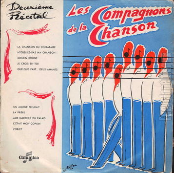 [Pochette de Deuxime rcital (Les COMPAGNONS DE LA CHANSON)]