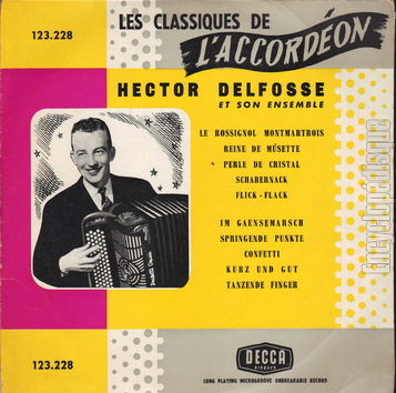 [Pochette de Les classiques de l’accordon (Hector DELFOSSE)]