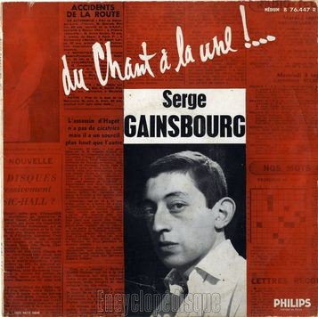 [Pochette de Du chant  la une !.. (Serge GAINSBOURG)]