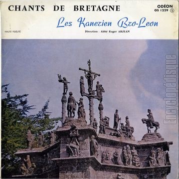 [Pochette de Chants de Bretagne (Les KANERIEN BRO-LEON)]