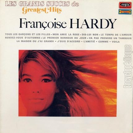 [Pochette de Les grands succs (Franoise HARDY)]