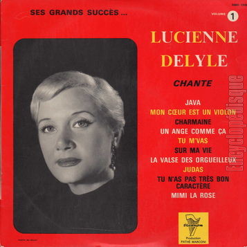 [Pochette de Ses grands succs… (Lucienne DELYLE)]