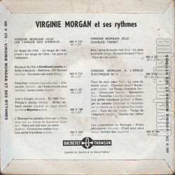 [Pochette de Que sera sera (Virginie MORGAN) - verso]