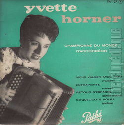 [Pochette de Viens valser avec papa (Yvette HORNER)]