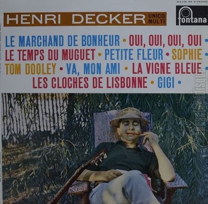 [Pochette de Le marchand de bonheur, Sophie, Gigi… (Henri DECKER)]