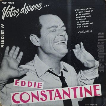 [Pochette de Votre dvou… (Eddie CONSTANTINE)]