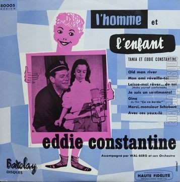 [Pochette de L’homme et l’enfant (Eddie CONSTANTINE)]